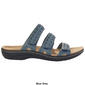 Womens Clarks® Laurieann Cove Strappy Slide Sandals - image 2