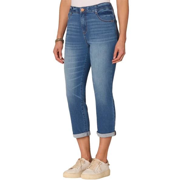 Petite Democracy &#8220;Ab&#8221;solution&#174; High Rise Rope Capri Jeans
