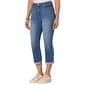 Petite Democracy &#8220;Ab&#8221;solution&#174; High Rise Rope Capri Jeans - image 4