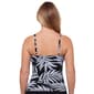 Womens America Beach Nightshade Leaf Tankini Swim Top - image 4