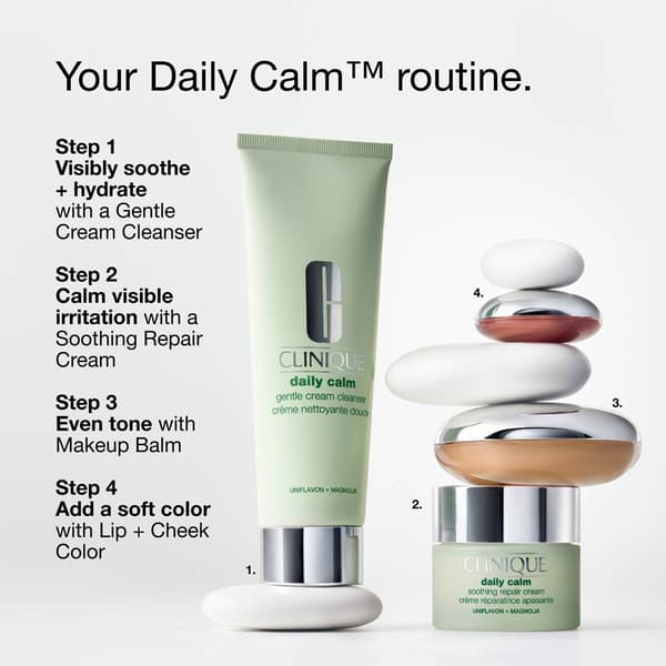 Clinique Daily Calm™ Gentle Cream Face Cleanser