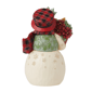 Jim Shore Heartwood Creek Highland Glen Snowman Basket Figurine - image 3