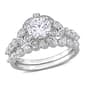 Gemstone Classics(tm) Sterling Silver 1 3/5ctw. Moissanite Set - image 1