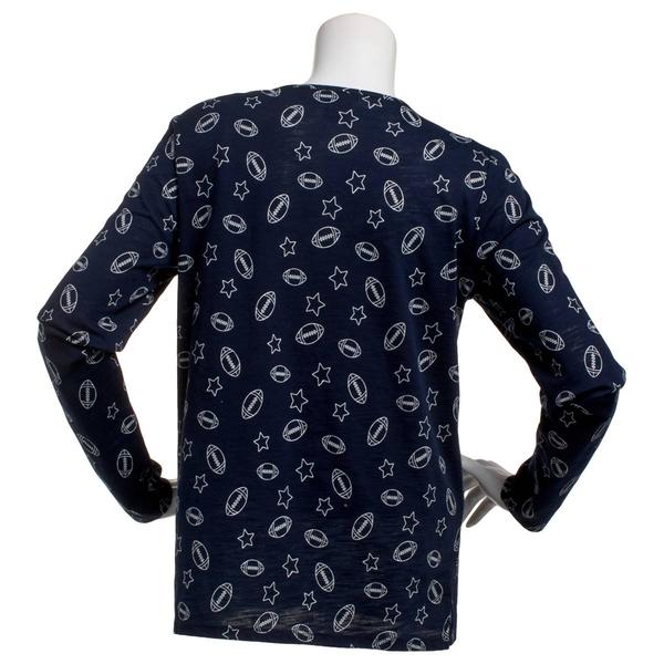 Petite Architect® Long Sleeve Slub Game Day Tee