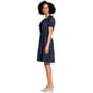Womens Nautica Chambray Puffed Sleeve Tiered A-Line Dress - image 4