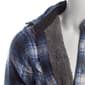 Mens Mountain Ridge Plaid Fleece CPO Jacket - Chambray - image 4