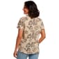 Petite Hasting & Smith Short Sleeve Floral Crinkle Blouse - image 2