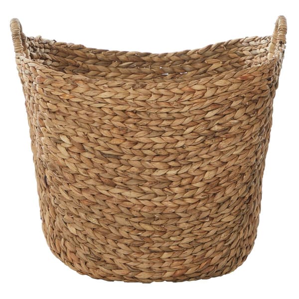 9th & Pike&#174; Extra Large Oval Natural Seagrass Wicker Tote