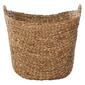 9th & Pike&#174; Extra Large Oval Natural Seagrass Wicker Tote - image 6