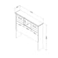 South Shore Asten Bookcase Headboard with Doors - image 7