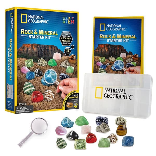 National Geographic Rock &amp; Mineral Starter Kit