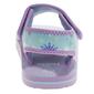 Little Girls Disney Frozen Anna & Elsa Hook and Loop Sandals - image 5