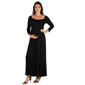 Womens 24/7 Comfort Apparel Maternity Empire Waist Dress - image 3