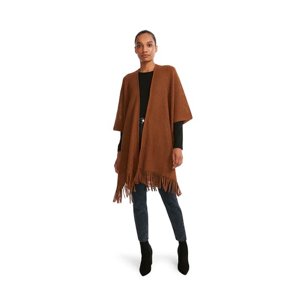 Womens Steve Madden Small Open Knit Ruana - image 