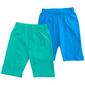 Toddler Girl Pink Angel&#40;tm&#41; 2pk. Solid Bike Shorts - image 1