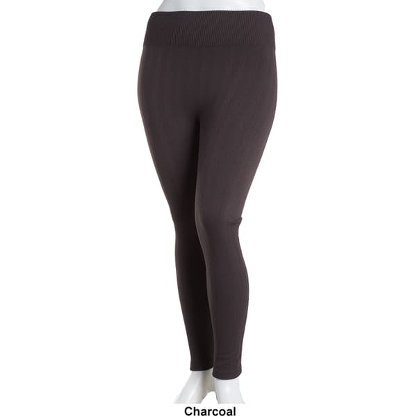 Womens One 5 One Braided Rib Textured Lined Leggings