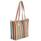Bueno Solid Ribbon Straw Tote - image 2
