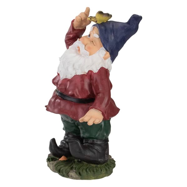 Northlight Seasonal 11.5in. Gnome with Butterfly Garden Statue