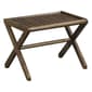 New Ridge Home Goods Abingdon Stool Bench & Luggage Rack - image 1