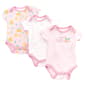 Baby Girl (NB-9M) Baby Gear 3pk. Lemon Short Sleeve Bodysuits - image 1