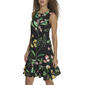 Womens Tommy Hilfiger Sleeveless Floral Ruffle Hem Shift Dress - image 5