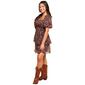 Juniors Trixxi Teahouse Smocked A-Line Dress - image 4