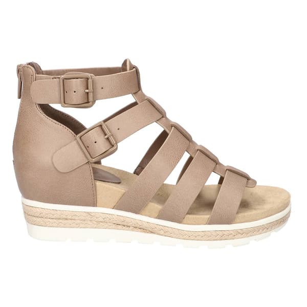 Womens Easy Street Simone Gladiator Platform Wedge Sandals