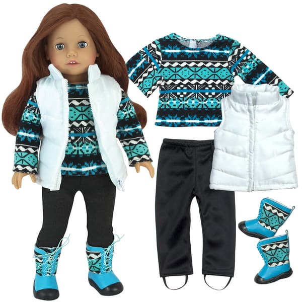 Sophia&#39;s® 3pc. Printed Sweater and Leggings Set