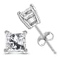Haus of Brilliance 1/4ctw. Lab Grown Diamond Square Stud Earrings - image 3