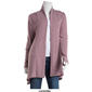 Womens Cure Open Front Cardigan w/Button Shoulder - image 4