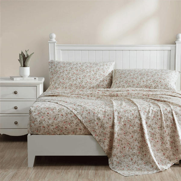 Laura Ashley® Bonnie Cotton Sateen Sheet Set