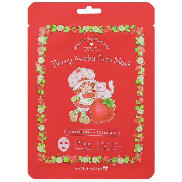 Celavi X Strawberry Shortcake(tm) Printed Sheet Mask - image 