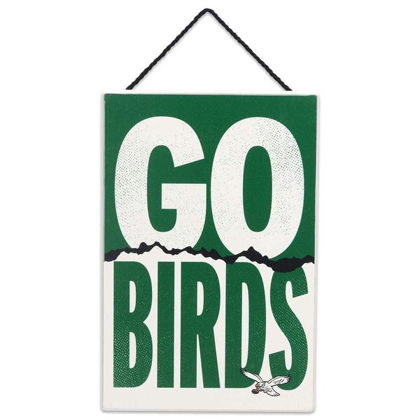 Open Road Eagles Slogan Small Hanging Wood - image 