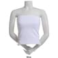 Juniors No Comment Pointelle Seamless Lettuce Hem Tube Top - image 3
