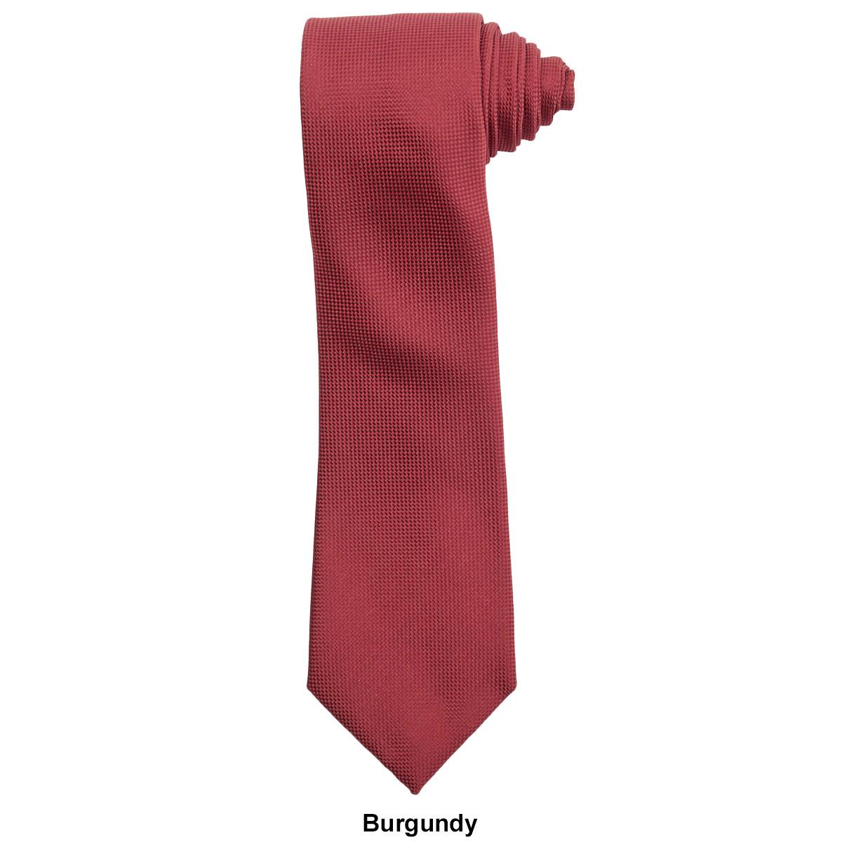 Mens Perry Ellis Oxford Solid Tie