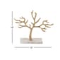 CosmoLiving  by Cosmopolitan Gold Marble Jewelry Stand - image 6