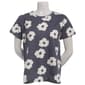 Petite Architect® Short Sleeve Floral Daisy Tee - image 2