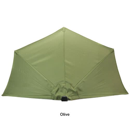 Jordan Manufacturing 9ft. Steel Market Half Umbrella
