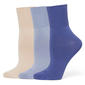 Womens HUE® 3pk. Bobby Mid Crew Socks - image 7