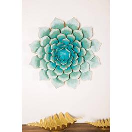 9th & Pike&#174; Dimensional Metal Succulent Wall D&#233;cor