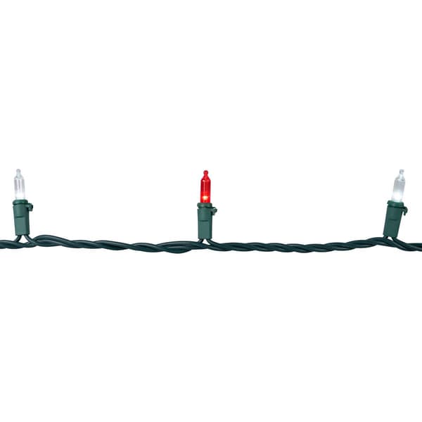 Northlight Seasonal Red And White LED Mini Christmas Lights