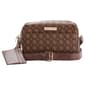 Adrienne Vittadini Signature Logo Marseille Camera Crossbody Bag - image 1