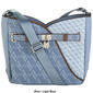 Adrienne Vittadini Serafina Signature Lock Crossbody - image 4