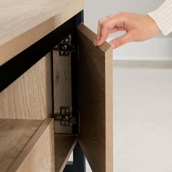 South Shore Munich Natural Oak TV Stand