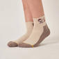 Womens Dr. Motion Snoopy Campfire Compression Quarter Socks - image 2