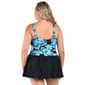 Plus Size Maxine Chantilly Blooms Empire Swimdress - image 2