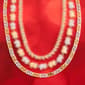 Gianni Argento Yellow Gold Plated Greek Key Necklace - image 1