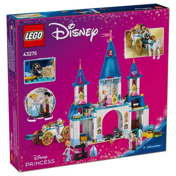 LEGO® Disney Princess Cinderella''s Castle & Horse Carriage