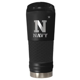 NCAA Navy Midshipmen Powder Coated Stainless Steel Tumbler