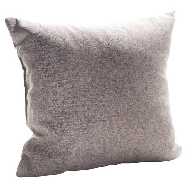 Faux Linen Decorative Pillow - 18x18 - image 